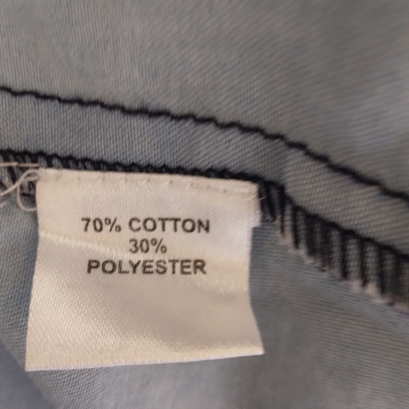 3X Chambray Duster with Belt Lightweight - Picture 9 of 12